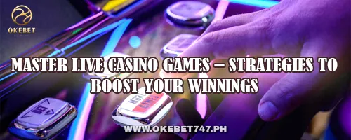 Master Live Casino Games – Strategies to Boost Your Winnings